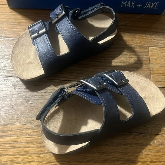 ▫️Max + Jake Baby/Toddler Boys Sandals Size 5 NEW IN BOX - Picture 2 of 4